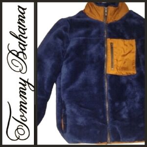 NEW! TOMMY BAHAMA Kid's Fleece Zip Up Jacket Coat 10/12.